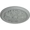 Ekena Millwork Swindon Ceiling Medallion (Fits Canopies up to 2 7/8"), 16 7/8"OD x 1 1/2"P, Primed White CM16SW - alternate 4